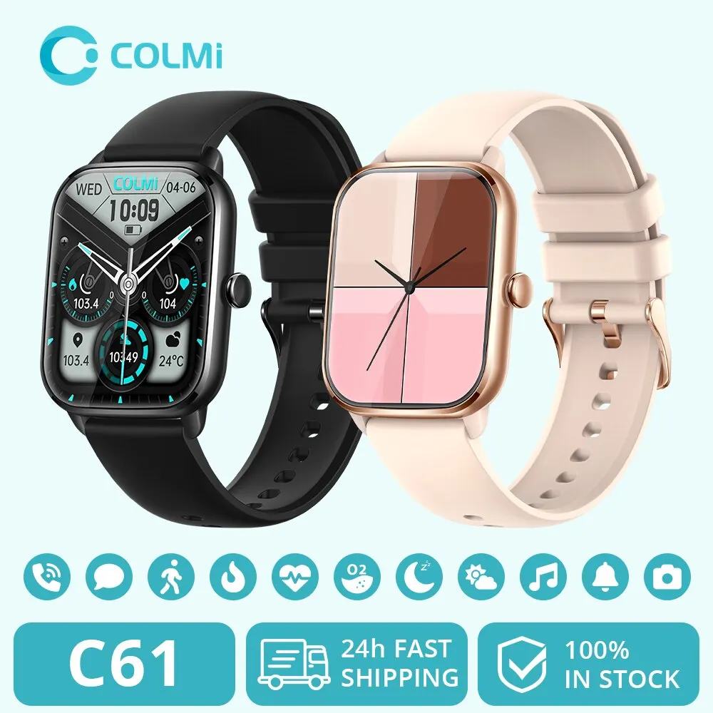 COLMI-C61-Smartwatch-1-9-Inch-Full-Screen-Bluetooth-Calling-Heart-Rate-Sleep-Monitor-100-Sport