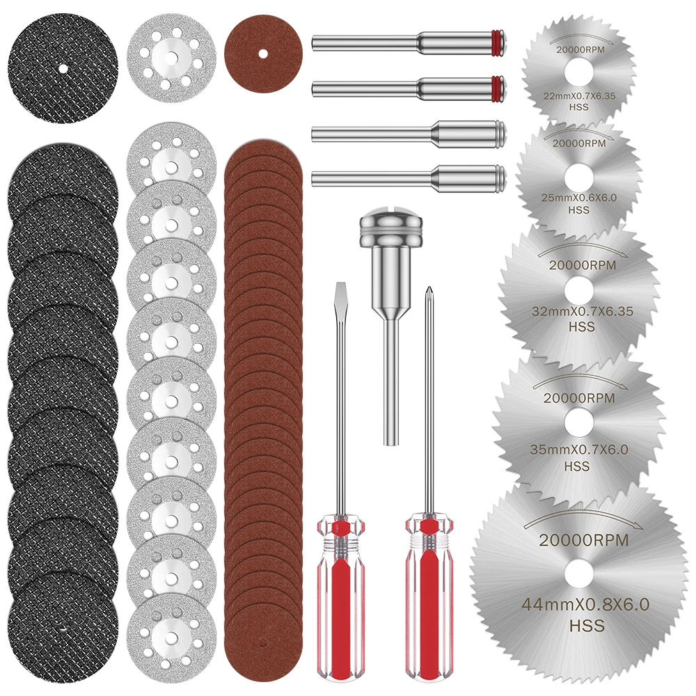 Diamond-Saw-Blade-Abrasive-Cutting-Disc-Set-With-Mandrels-Grinding-Wheels-For-Dremel-Accesories-Metal-Cutting